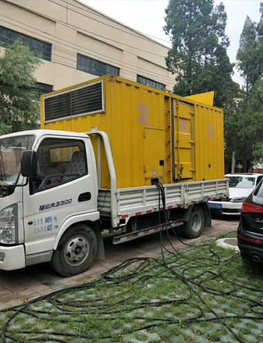 鼓楼发电车出租-柴油发电机组排烟系统设计要求及其考虑因素